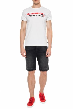 Stonewashed denim shorts, zdjęcie 2 Stonewashed denim shorts od Philipp Plein